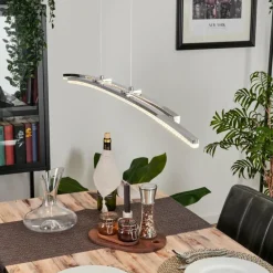 Suspension Manlleu Chrome, 1 lumière