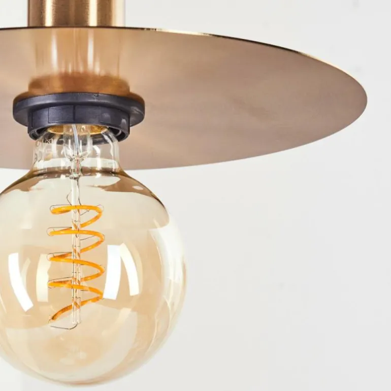 Suspension Mano Laiton, Noir, 1 lumière