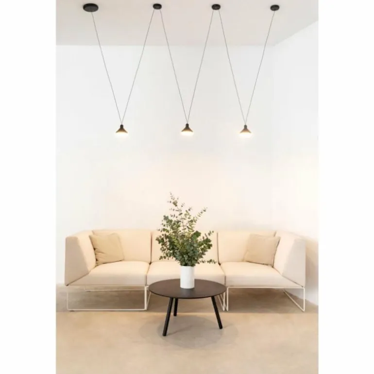 Suspension Mantra ANTARES LED Noir, 1 lumière