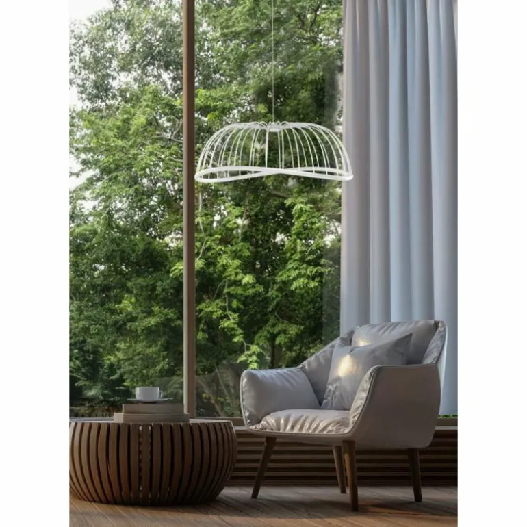 Suspension Mantra CELESTE LED Noir, 1 lumière