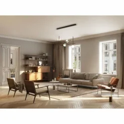 Suspension Mantra CUBA LED Or, Noir, 1 lumière