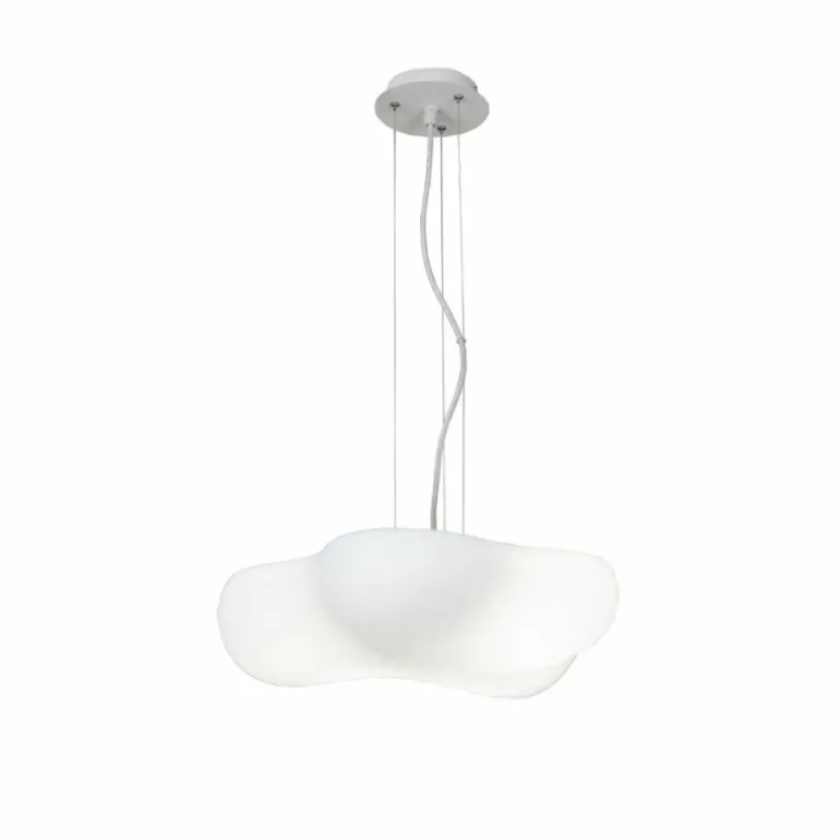 Suspension Mantra EOS Blanc, 4 lumières