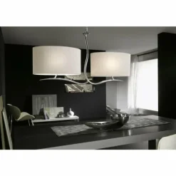 Suspension Mantra Eve Chrome, 4 lumières