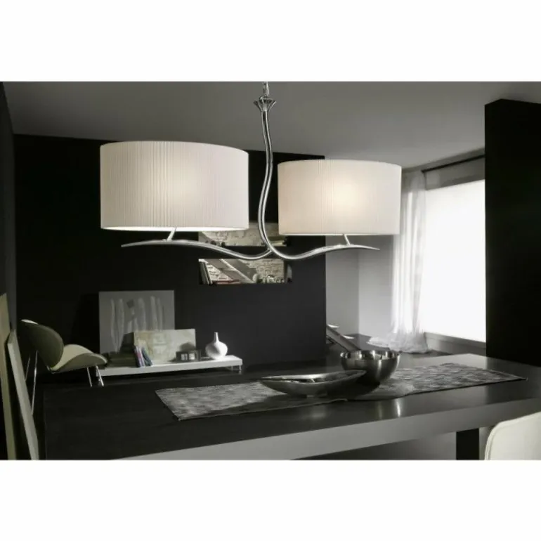 Suspension Mantra Eve Chrome, 4 lumières