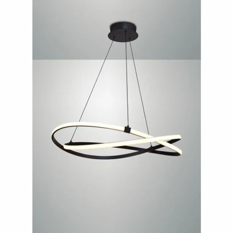 Suspension Mantra INFINITY LED Argenté, 1 lumière