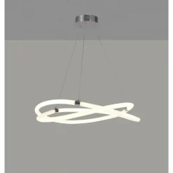 Suspension Mantra INFINITY LINE LED Chrome, Blanc, 1 lumière