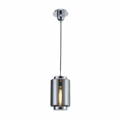 Suspension Mantra JARRAS Chrome, 1 lumière