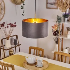 Suspension Maripi Noir, 1 lumière