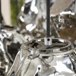 Suspension Marore Argent Oxydé, 7 lumières