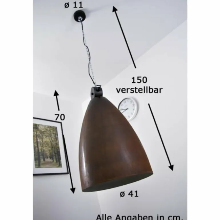 Suspension Masterlight Industria 10 Noir, 1 lumière