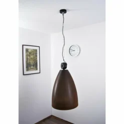 Suspension Masterlight Industria 10 Noir, 1 lumière