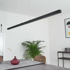 Suspension Mattawan LED Noir, 1 lumière