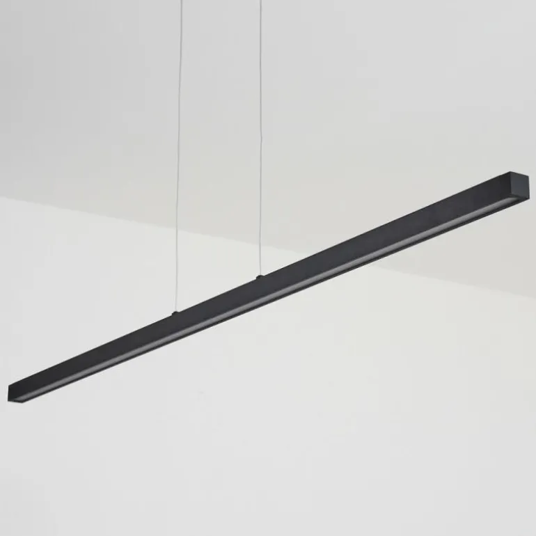 Suspension Mattawan LED Noir, 1 lumière