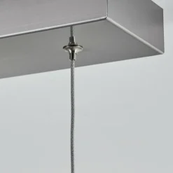 Suspension Mattawan LED Nickel mat, 1 lumière