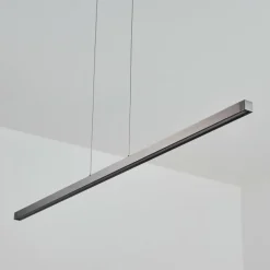 Suspension Mattawan LED Nickel mat, 1 lumière