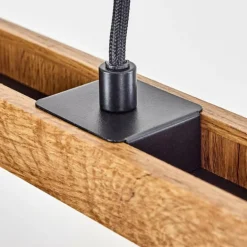 Suspension Maumela LED Noir, 1 lumière