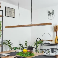 Suspension Maumela LED Noir, 1 lumière