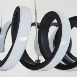 Suspension Maziwa LED Noir, Blanc, 1 lumière