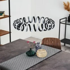 Suspension Maziwa LED Noir, Blanc, 1 lumière