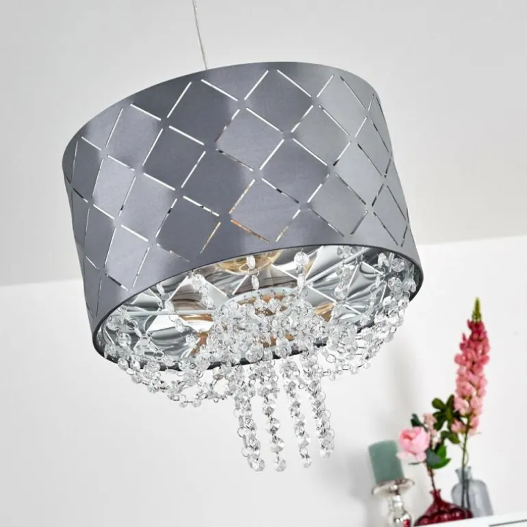 Suspension Meldal Nickel mat, 1 lumière