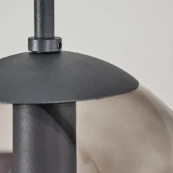 Suspension Mesas Noir, 5 lumières