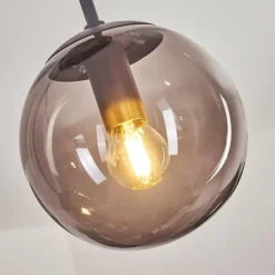 Suspension Mesas Noir, 3 lumières