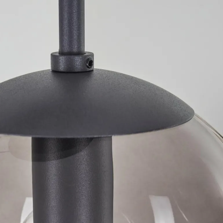 Suspension Mesas Noir, 3 lumières