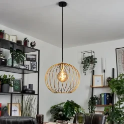 Suspension Miton Noir, 1 lumière