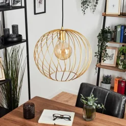 Suspension Miton Noir, 1 lumière