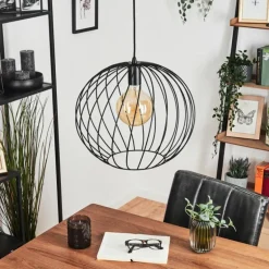 Suspension Miton Noir, 1 lumière