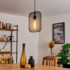 Suspension Moholm Noir, 1 lumière