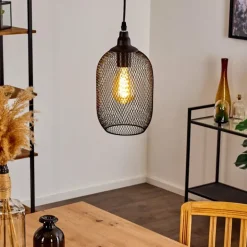 Suspension Moholm Noir, 1 lumière