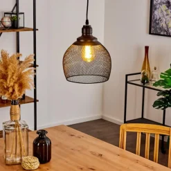 Suspension Moholm Noir, 1 lumière