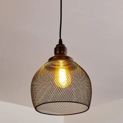 Suspension Moholm Noir, 1 lumière