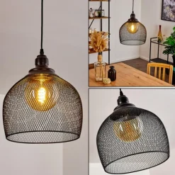 Suspension Moholm Noir, 1 lumière