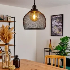 Suspension Moholm Noir, 1 lumière