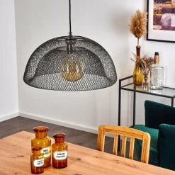 Suspension Moholm Noir, 1 lumière