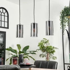 Suspension Monstein Noir, 3 lumières