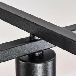 Suspension Morenita Noir, 4 lumières