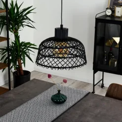 Suspension Muritinga Noir, 1 lumière