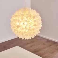 Suspension Murten Blanc, 1 lumière