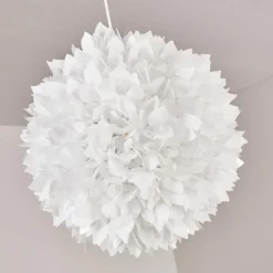 Suspension Murten Blanc, 1 lumière