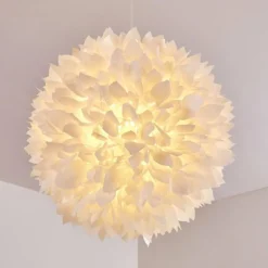 Suspension Murten Blanc, 1 lumière