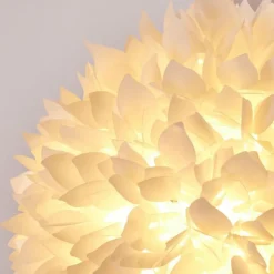 Suspension Murten Blanc, 1 lumière