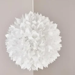 Suspension Murten Blanc, 1 lumière