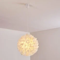 Suspension Murten Blanc, 1 lumière