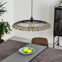 Suspension Musuku Noir, 1 lumière