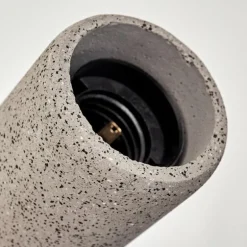 Suspension Nonume Noir, 4 lumières