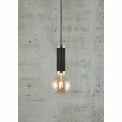 Suspension Nordlux GALLOWAY Laiton, Noir, 1 lumière