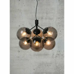Suspension Nordlux IVONA Noir, 6 lumières